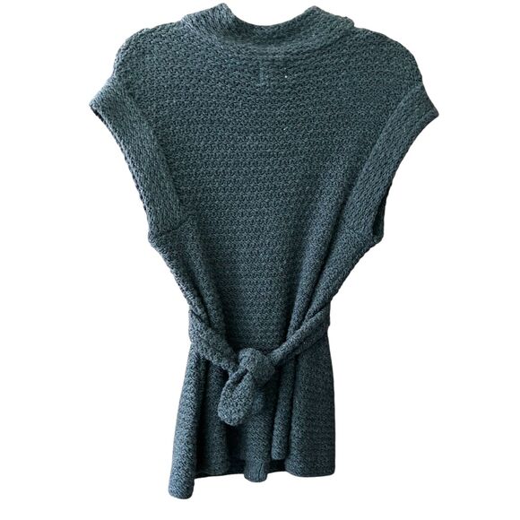 Tabitha button front wool blend cardigan sweater vest - Picture 2 of 6